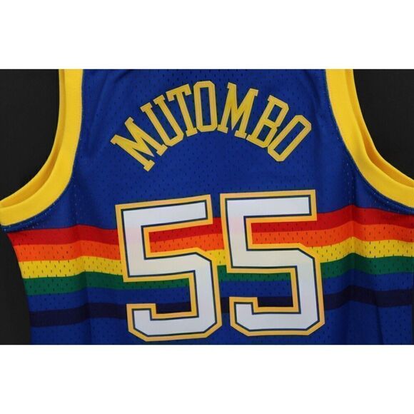 mitchell and ness womens nuggets 55 nba jersey medium - Picture 7 of 9